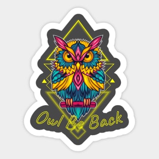 owl desain Sticker